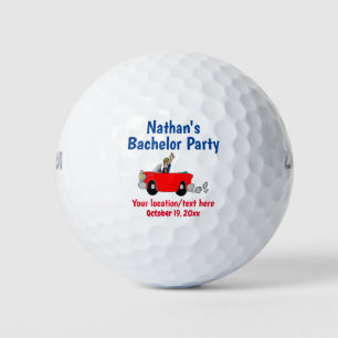 Junggesellenabschied Reisedankgeschenk Golfball