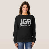 Junggesellenabschied sagt JGA Junge cool Assis Sweatshirt (Vorne ganz)