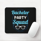 Junggesellenabschied Squad Team Braut Bräutigam _2 Mousepad (Mit Mouse)