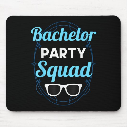 Junggesellenabschied Squad Team Braut Bräutigam _2 Mousepad (Vorne)
