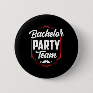 Junggesellenabschied Team Bräutigam Braut  Button