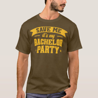 Junggesellenabschied Trinkender Bräutigam T-Shirt