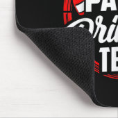 Junggesellenabschied Trinkteam Bräutigam Braut Mousepad (Ecke)