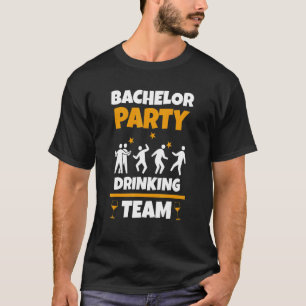 Junggesellenabschied Trinkteam Junggesellinnenab T-Shirt