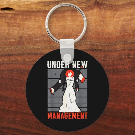 Junggesellenabschied Unter Neuer Leitung Schlüsselanhänger (Vorderseite)