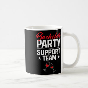 Junggesellenabschied Unterstützungsteam Bräutigam Kaffeetasse