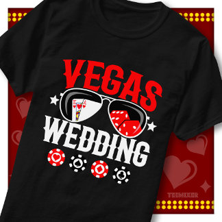 Junggesellenabschied Vegas Hochzeit Brautparty T-Shirt