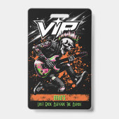Junggesellenabschied VIP Abzeichen Backstage Pass Ausweis (Vorderseite)