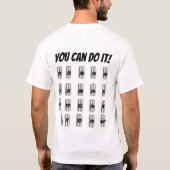 Junggesellenabschied Wochenende Biere Tee! T-Shirt (Rückseite)