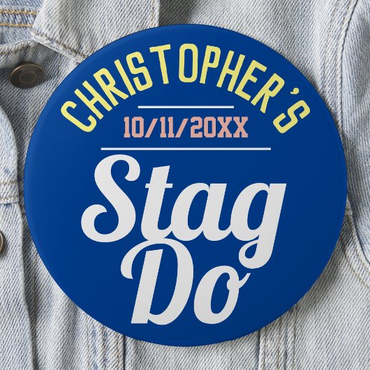 Junggesellenabschiedstag Button