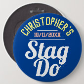 Junggesellenabschiedstag Button (Vorne & Hinten)