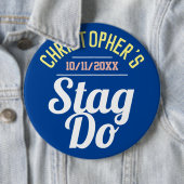 Junggesellenabschiedstag Button (Beispiel)