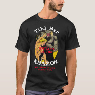 Junggesellenparty-Grillparty-Tiki-Bar Amazon T-Shirt