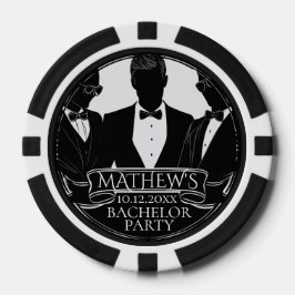 Junggesellenparty Poker Chip