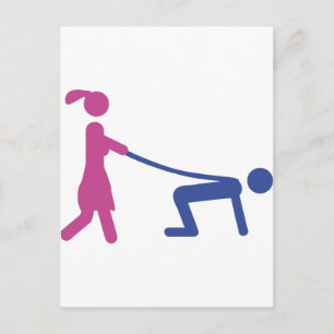 Junggesellensymbol Einladungspostkarte