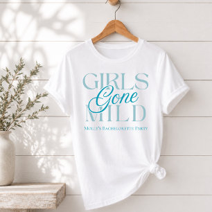 Junggesellinnen-Abschied Blue Spa T-Shirt