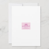 Junggesellinnen-Abschied Brautparty-Einladung Einladung (Rückseite)