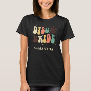 Junggesellinnen-Abschied Disco-Braut individuell p T-Shirt