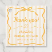 Junggesellinnen-Abschied  Geschenkanhänger (Vorderseite)