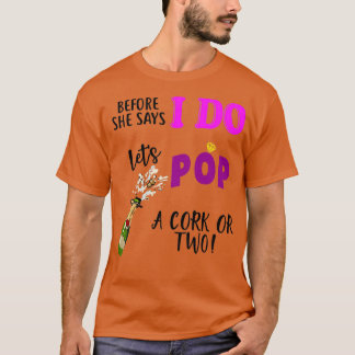 Junggesellinnen-Abschied Junggesellinnenparty Brau T-Shirt