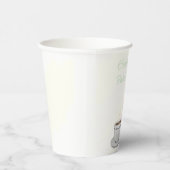 Junggesellinnen-Abschied mit Tee & Büchern Pappbecher (Rechts)