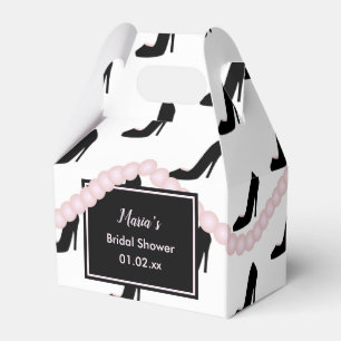 Junggesellinnen-Abschied Perlen und Absätze Hochze Geschenkschachtel