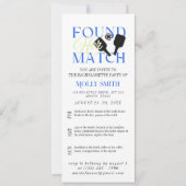 Junggesellinnen-Abschied Pickleball-Itinerary Einladung (Vorderseite)