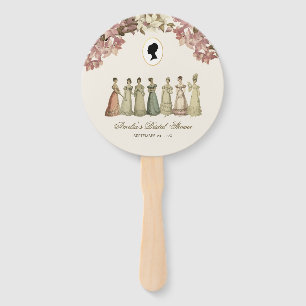 Junggesellinnen-Abschied Regency Damen Vintage Flo Fächer