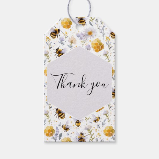 Junggesellinnen-Abschied Sie hat ihren Honig gefun Geschenkanhänger (Vorderseite)