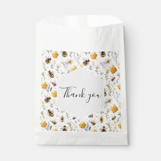 Junggesellinnen-Abschied Sie hat ihren Honig gefun Geschenktütchen (Vorderseite)