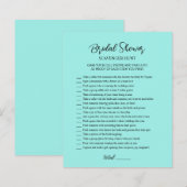 Junggesellinnen-Abschied Teal Schnitzeljagd (Vorne/Hinten)