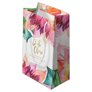 Junggesellinnen-Abschied   Tropisches Aquarell I D Kleine Geschenktüte