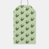 Junggesellinnen-Abschied Wasserfarbe Goldener Schl Geschenkanhänger (Rückseite)