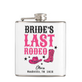 Junggesellinnen-Abschied Western Bachelorette Part Flachmann (Vorderseite)