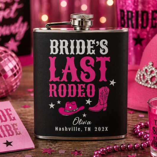 Junggesellinnen-Abschied Western Bachelorette Part Flachmann