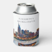 Junggesellinnen-Abschied Wochenende Nashville Skyl Dosenkühler (Kanne Rückseite)