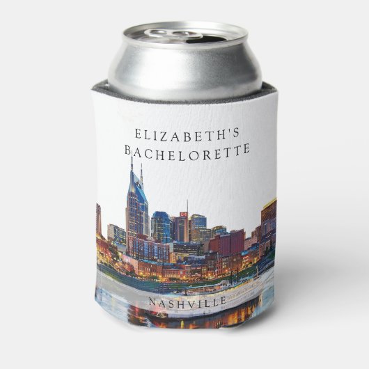 Junggesellinnen-Abschied Wochenende Nashville Skyl Dosenkühler (Kanne Rückseite)