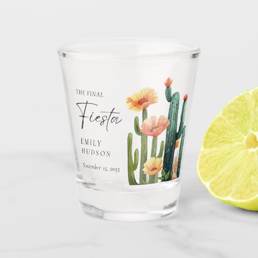 Junggesellinnen-Abschied Wochenende Schnapsglas (Vorderseite)