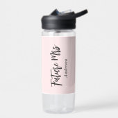 Junggesellinnen-Abschied Zukunft Frau Rosa Trinkflasche (Links)