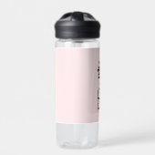 Junggesellinnen-Abschied Zukunft Frau Rosa Trinkflasche (Vorderseite)