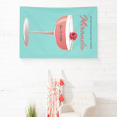 Junggesellinnen-Abschiedscocktail-Einladungsbanner Banner (InSitu)