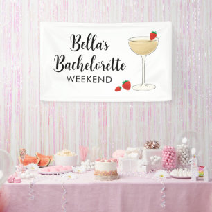 Junggesellinnen-Abschiedscocktailparty-Banner Banner