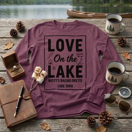 Junggesellinnen-Abschiedsparty am See Tri-Blend Shirt