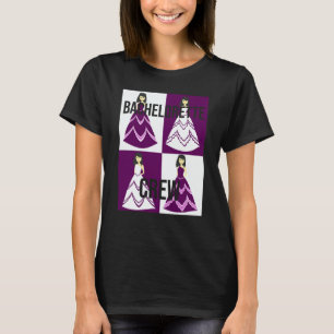 Junggesellinnen-Abschiedsparty Braut Abend Jungges T-Shirt