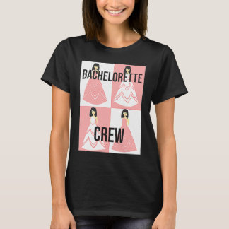 Junggesellinnen-Abschiedsparty Braut Abend Jungges T-Shirt