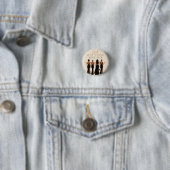 Junggesellinnen-Abschiedsparty-Button "Girls Just Button (Beispiel)