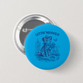 Junggesellinnen-Abschiedsparty Cowboy Cowgirl wird Button (Vorne & Hinten)