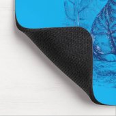 Junggesellinnen-Abschiedsparty Cowboy Cowgirl wird Mousepad (Ecke)