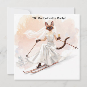 Junggesellinnen-Abschiedsparty für Katzenliebhaber Save The Date