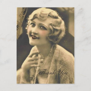 Junggesellinnen-Abschiedsparty Gatsby Brautparty Postkarte